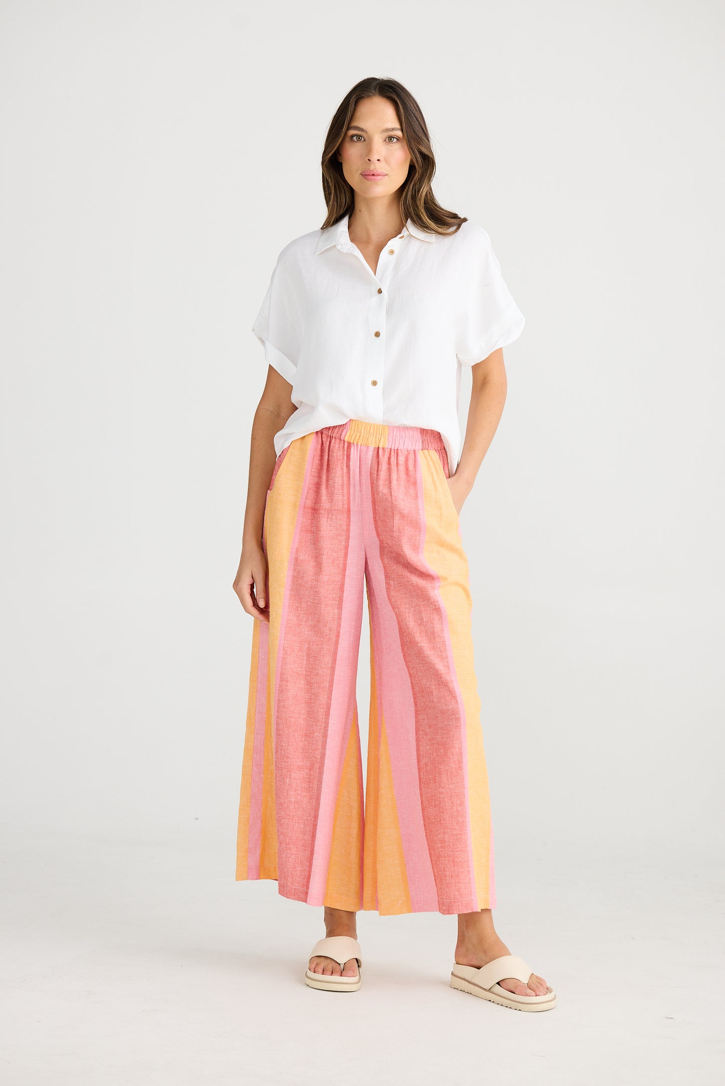 The Shanty Positano Pant - Lisbon Stripe