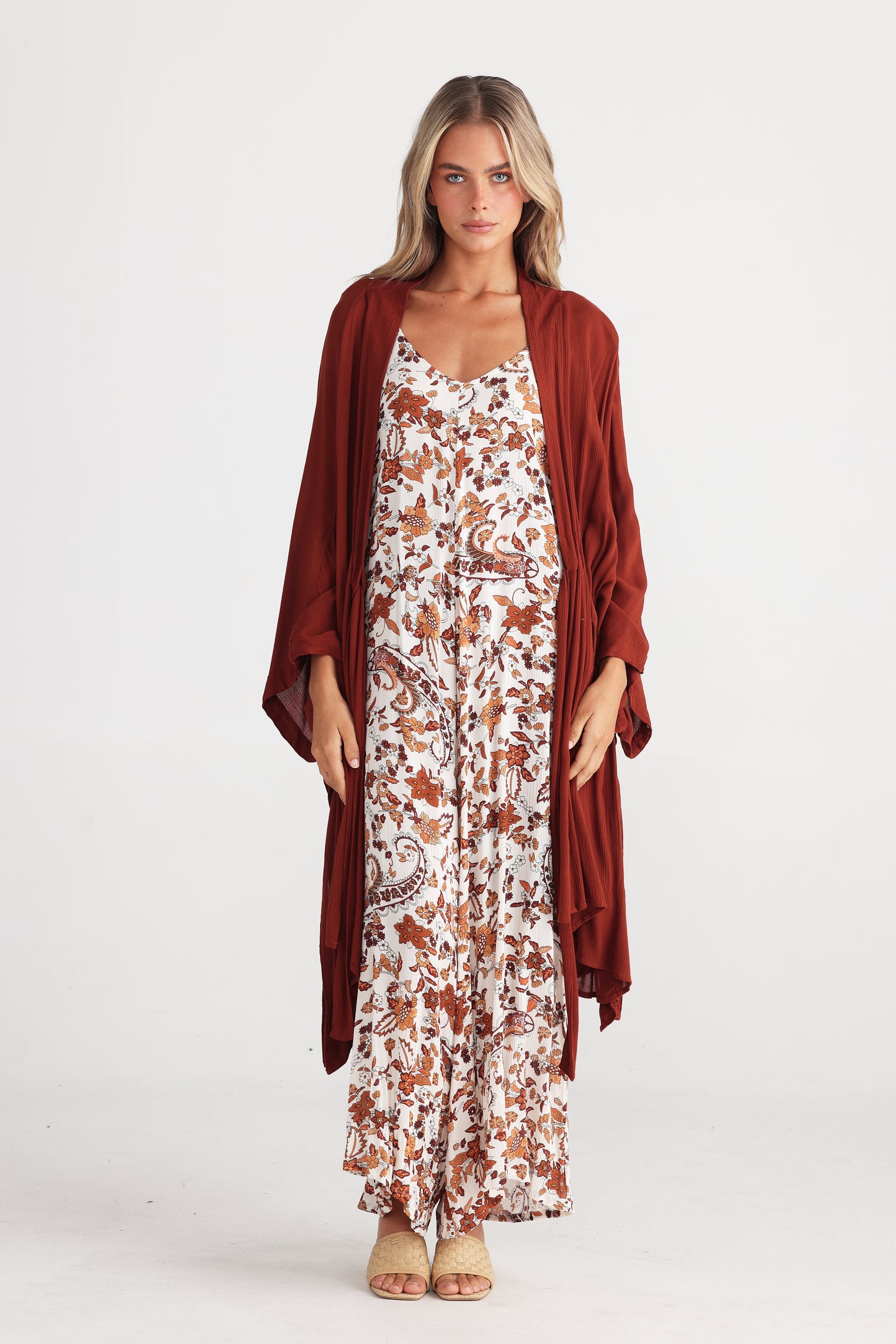 Talisman Temple Jumpsuit - Marbella