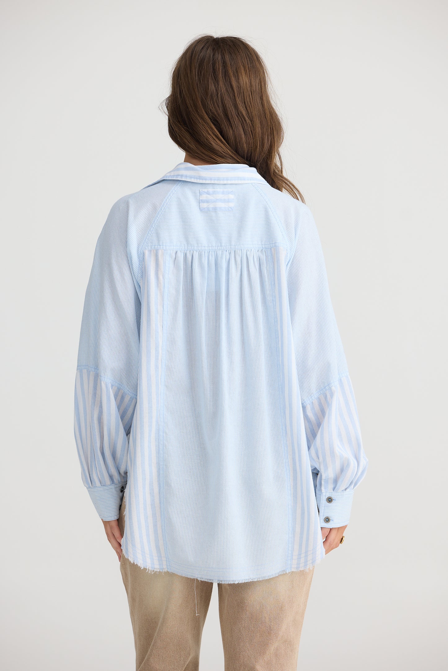 Talisman Yelostone Shirt - Blue stripe