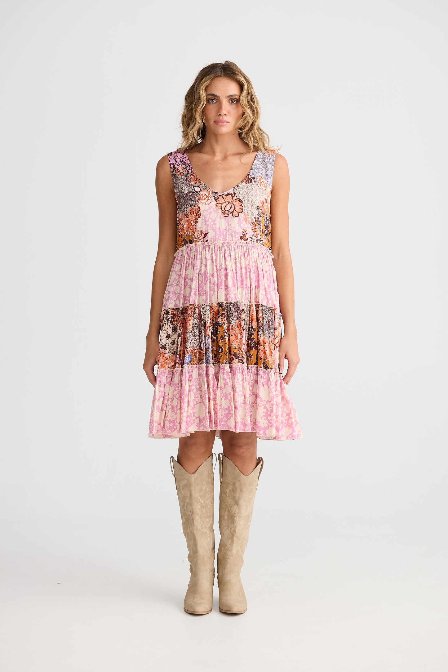 Talisman Lucky Charm Dress - Dream Weaver W Meadow Muse