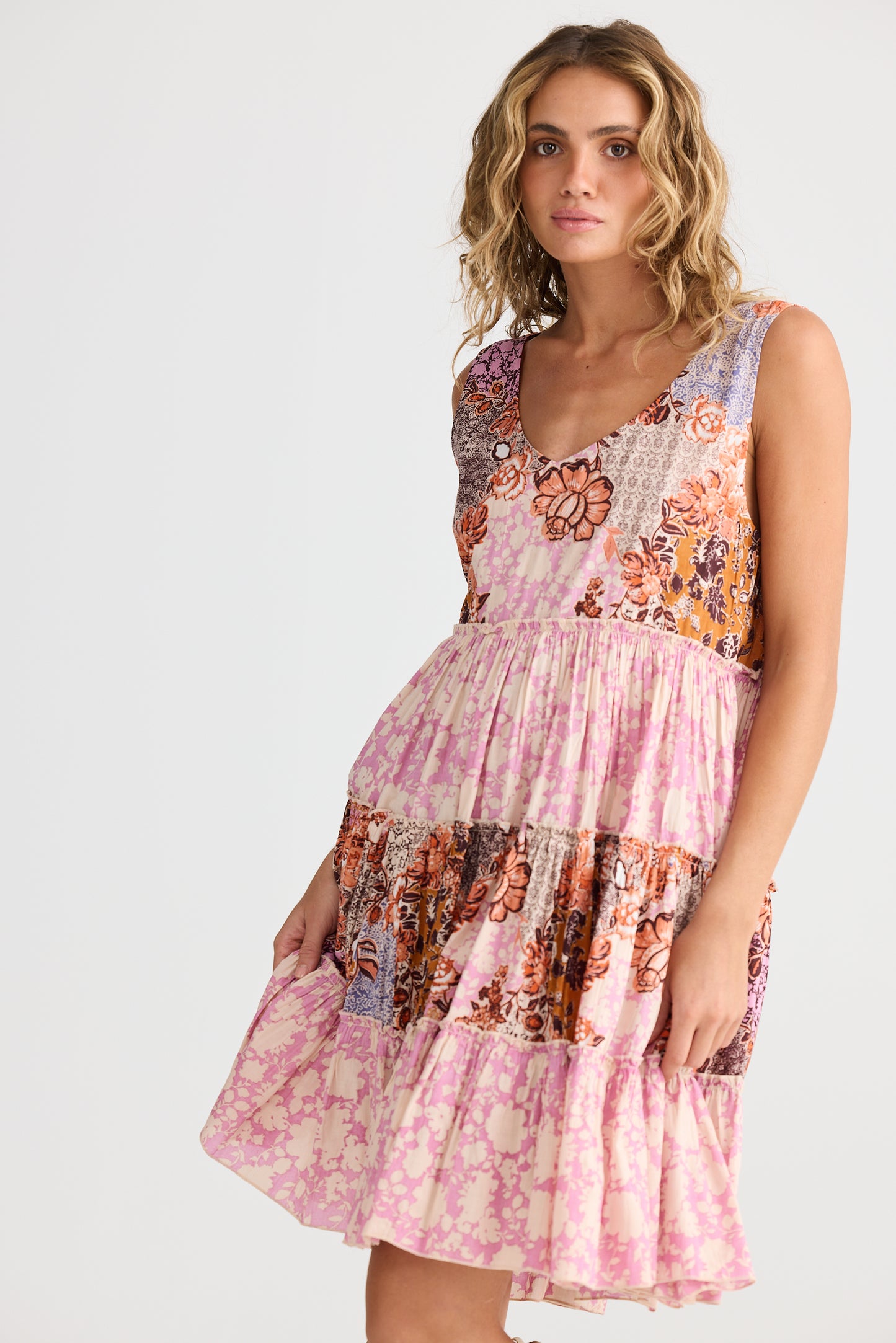 Talisman Lucky Charm Dress - Dream Weaver W Meadow Muse
