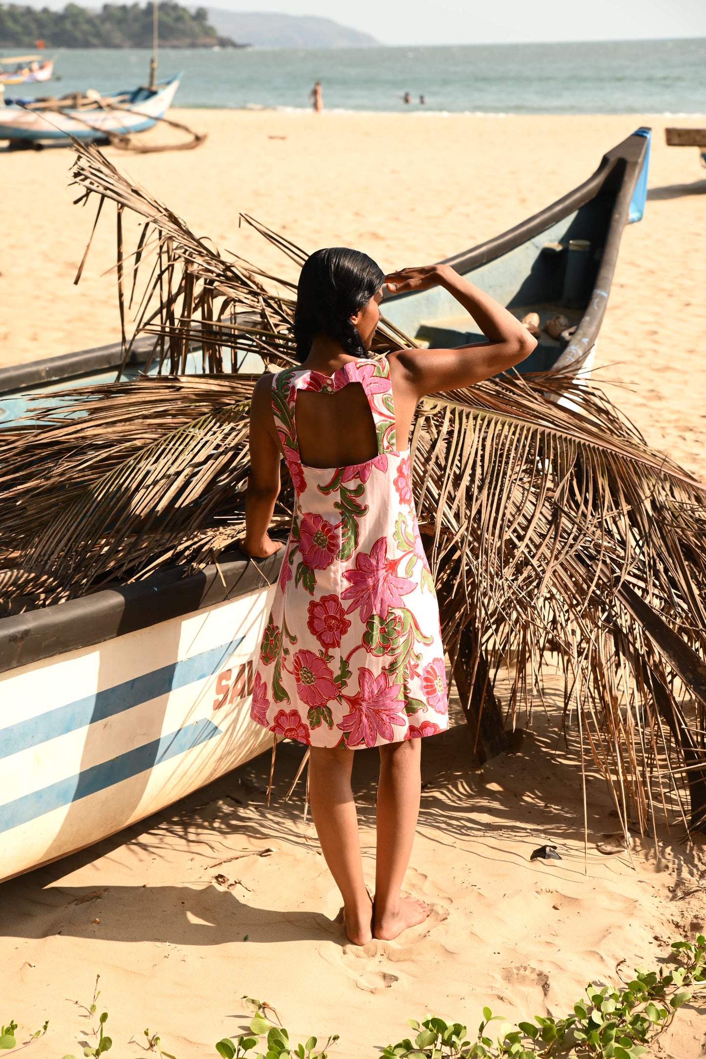 Talisman Zephyr Dress - Pink Ibiza