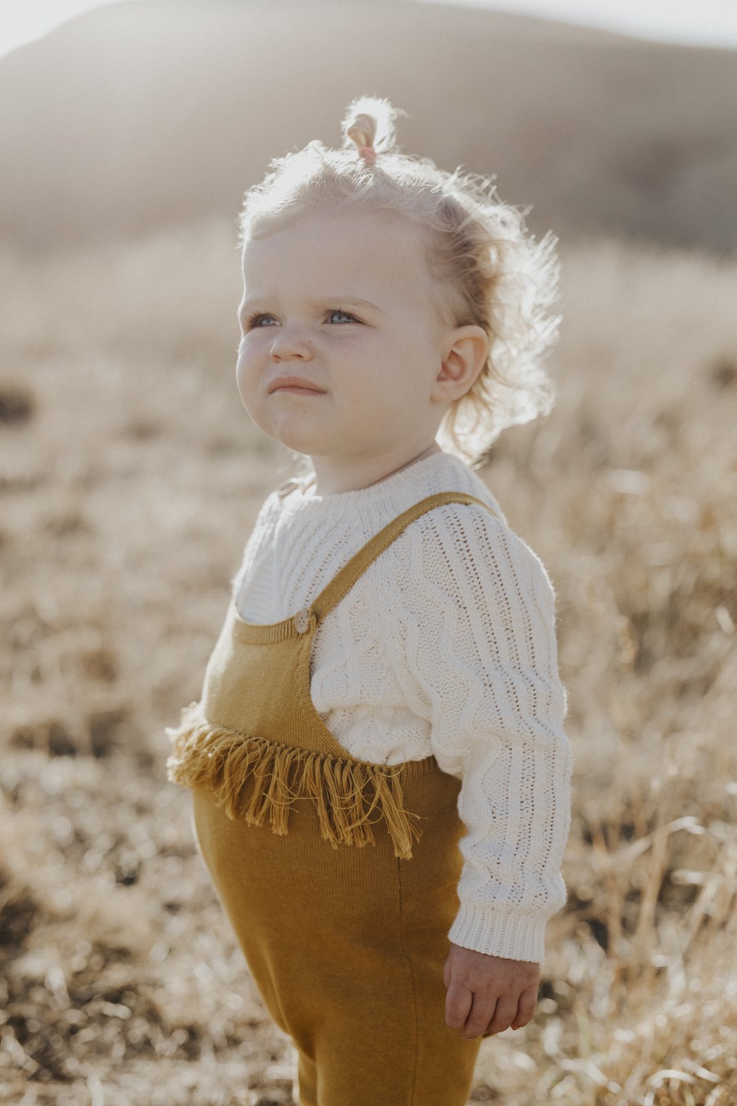 Grown Frill Play Suit - Harvest Gold