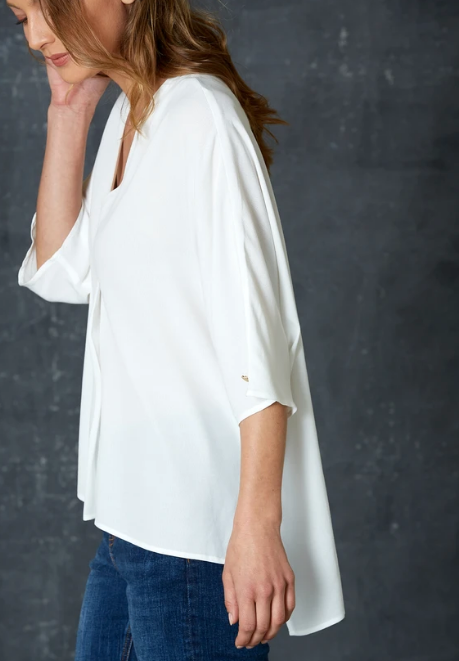 eb&ive Staycation Top- White