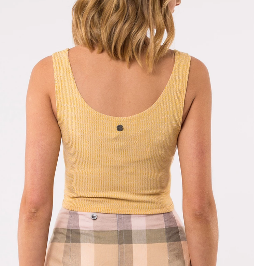 All About Eve Louise Tank- Yellow